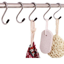 Load image into Gallery viewer, 0232 Heavy Duty S-Shaped Stainless Steel Hanging Hooks - 5 pcs