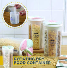 Load image into Gallery viewer, 0788 4 in 1 Transparent Air Tight Storage Dispenser Container (1600 ml)