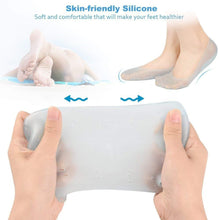 Load image into Gallery viewer, 1207 Anti Crack Full Length Silicone Foot Protector Socks/Pads for Foot-Care and Heel Cracks
