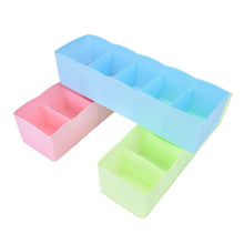 Load image into Gallery viewer, 236 5-Compartments Socks/Handkerchief/Underwear Storage Box Socks Drawer Closet Organizer Storage Boxes (pack of 4)