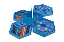Load image into Gallery viewer, 859 46 Pcs Plastic Art Colour Set with Color Pencil, Crayons, Oil Pastel and Sketch Pens