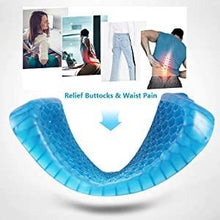Load image into Gallery viewer, 219 Cushion Seat Flex Pillow, Gel Orthopedic Seat Cushion Pad (Egg Sitter)