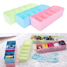 Load image into Gallery viewer, 235 5-Compartments Socks/Handkerchief/Underwear Storage Box Socks Drawer Closet Organizer Storage Boxes (pack of 2)
