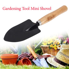 Load image into Gallery viewer, Your Brand Gardening Tools - Reusable Rubber Gloves, Flower Cutter/Scissor &amp; Garden Tool Wooden Handle (3pcs-Hand Cultivator, Small Trowel, Garden Fork)
