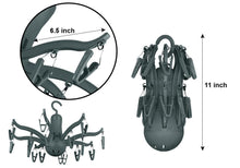 Load image into Gallery viewer, 229 -8-Claw Octopus Hanging Dryer 16 Clothes pegs, Simple to fold up and Put Away
