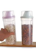 Load image into Gallery viewer, 0736 Clear Plastic Bottle Container With Cap
