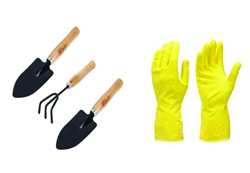 Your Brand Gardening Combos Tool Kit - Hand Cultivator, Small Trowel 